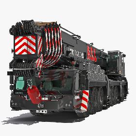 3D Liebherr LTM 1450 81 Mobile Crane